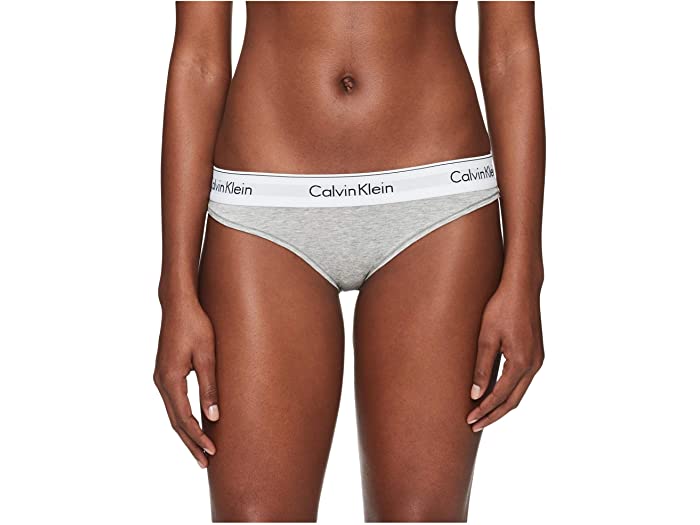 () JoNC A_[EFA fB[X _ Rbg rLj Calvin Klein Underwear women Calvin Klein Underwear Modern Cotton Bikini Grey Heather