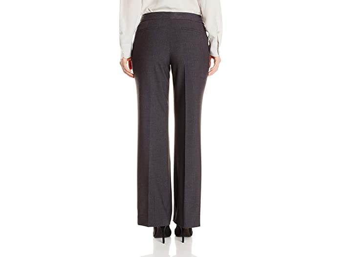 (取寄) カルバンクライン レディース ウィメンズ ピティート サイズ ストレート-レッグ パンツ Calvin Klein women Womens Petite Size Straight-Leg Pant Charcoal