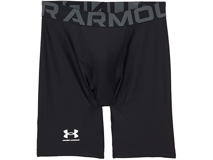 (取寄) アンダーアーマー キッズ ボーイズ ヒートギア アーマー ショーツ (ビッグ キッズ) Under Armour Kids boys HeatGear Armour Shorts (Big Kids) Black/Pitch Gray