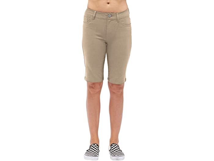 (取寄) ディッキーズ ジュニア レディース ファイブポケット ミッドライズ ショーツ Dickies Juniors women Five-Pocket Mid-Rise Shorts Khaki