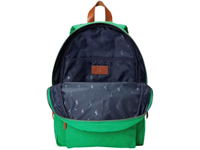 (取寄) ラルフローレン メンズ キャンバス ベアー バックパック Polo Ralph Lauren men Canvas Bear Backpack Green