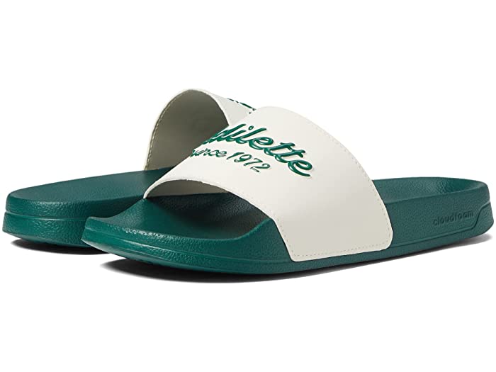 (取寄) アディダス アディレッタ シャワー adidas Adilette Shower Wonder White/Collegiate Green/Collegiate Green