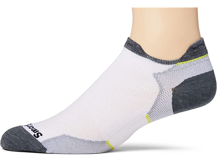 (取寄) スマートウール メンズ ラン ゼロ クッション ロー アンクル Smartwool men Run Zero Cushion Low Ankle White