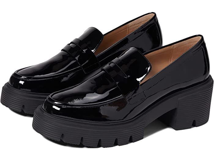 (取寄) スチュアート ワイツマン ソーホー ローファー Stuart Weitzman Soho Loafer Black