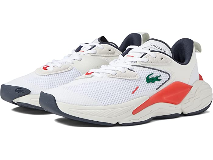 (取寄) ラコステ レディース 0722 100パーセント Lacoste women Aceshot 0722 1 SFA Off-White/Red