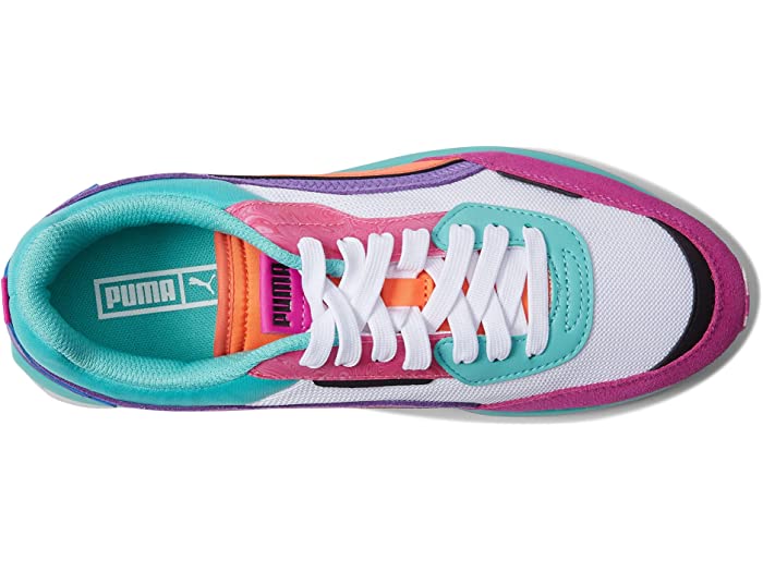 (取寄) プーマ レディース シティ ライダー ヒプノタイズ PUMA women City Rider Hypnotize Puma White/Nasturtium/Puma Black