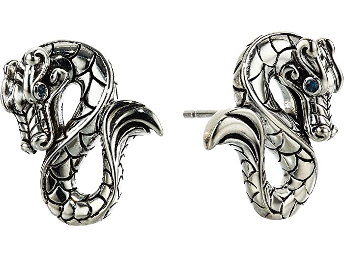 (取寄) ジョン ハーディ レジェンズ スタッズ イヤリングス John Hardy Legends Naga Stud Earrings Sterling Silver