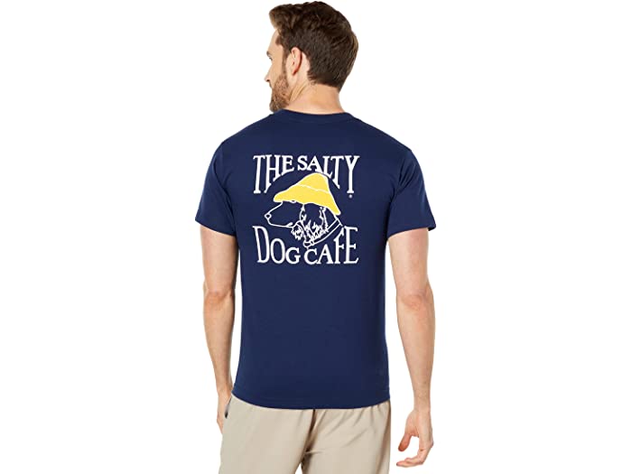 (取寄) ヘインズ ティー ショート スリーブ The Salty Dog Cafe Hanes Beefy Tee Short Sleeve Navy