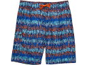 (取寄) エルエルビーン ボーイズ ビーンスポーツ スイム ショーツ プリント (リトル キッズ) L.L.Bean boys L.L.Bean Beansport Swim Shorts Print (Little Kids) Bold Orange Geo Stripe