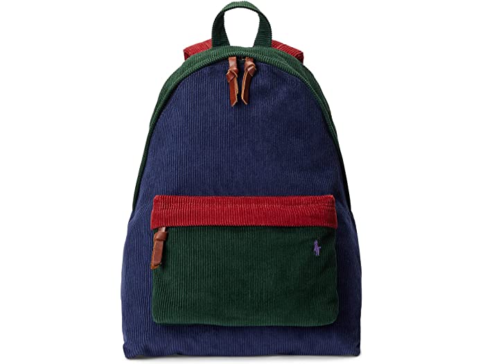 (取寄) ラルフローレン メンズ Polo Ralph Lauren men Corduroy Backpack Color-Block