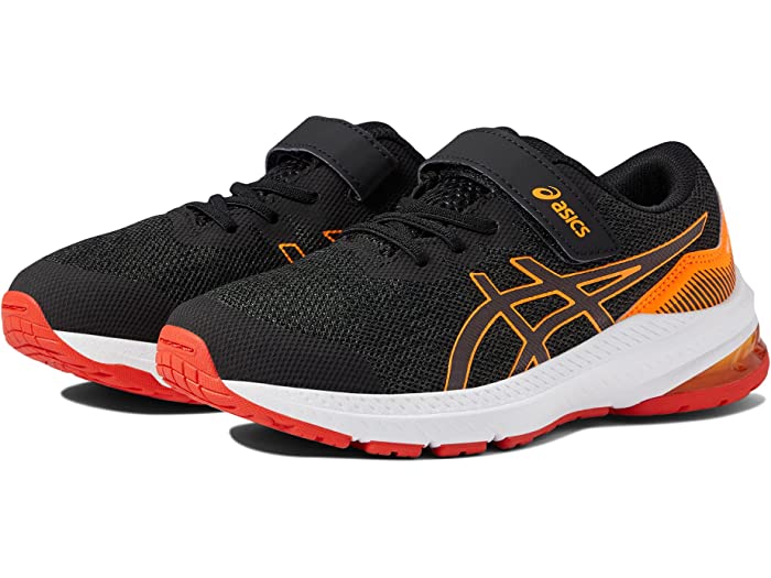 (取寄) アシックス キッズ ボーイズ ASICS Kids boys GT-1000 11 PS (Toddler/Little Kid) Graphite Grey/Fiery Red