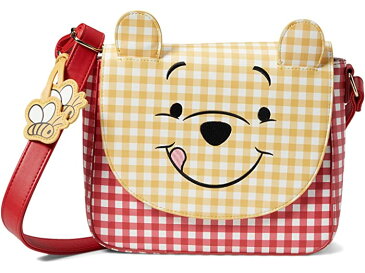 (取寄) ラウンジフライ Loungefly Disney Winnie The Pooh Gingham Crossbody Bag Winnie The Pooh