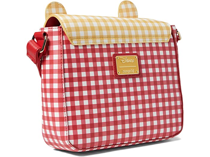 (取寄) ラウンジフライ Loungefly Disney Winnie The Pooh Gingham Crossbody Bag Winnie The Pooh