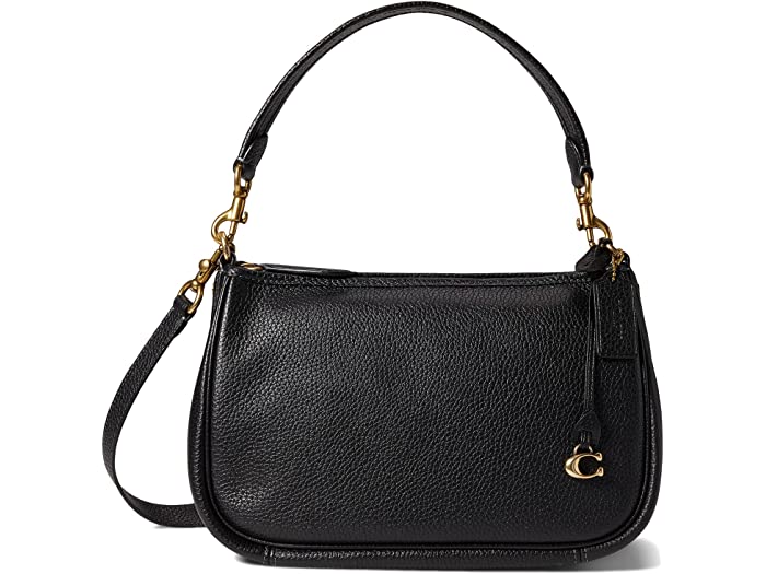 (取寄) コーチ レディース COACH women Soft Pebble Leather Cary Crossbody Black