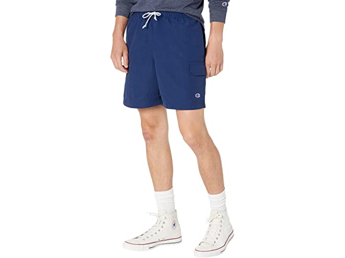 (取寄) チャンピオン メンズ Champion men Take A Hike 7 Cargo Shorts Athletic Navy