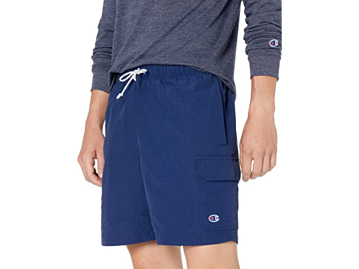 (取寄) チャンピオン メンズ Champion men Take A Hike 7 Cargo Shorts Athletic Navy