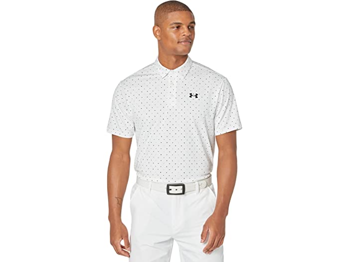 (取寄) アンダーアーマー ゴルフ メンズ Under Armour Golf men Playoff Polo 2.0 White/Black/Black