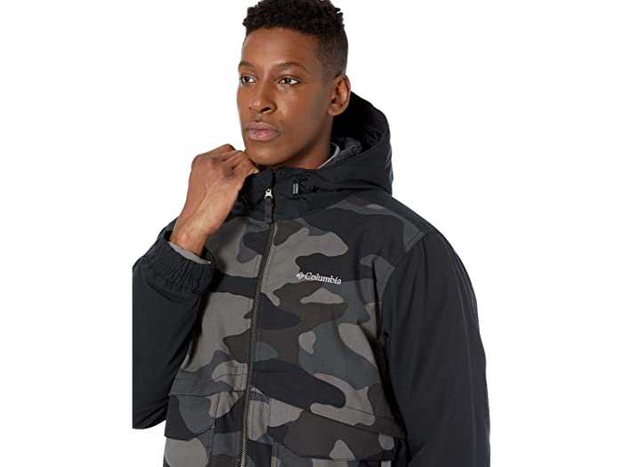 (取寄) コロンビア メンズ Columbia men Loma Vista II Hooded Jacket Black Mod Camo Print/Black