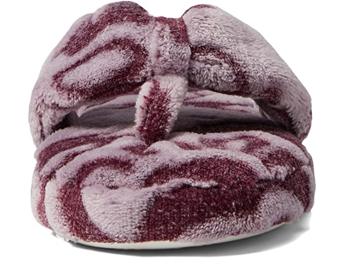 (取寄) ヴェラ ブラッドリー レディース Vera Bradley women Fleece Flip-Flops Java Mulled Wine Tonal