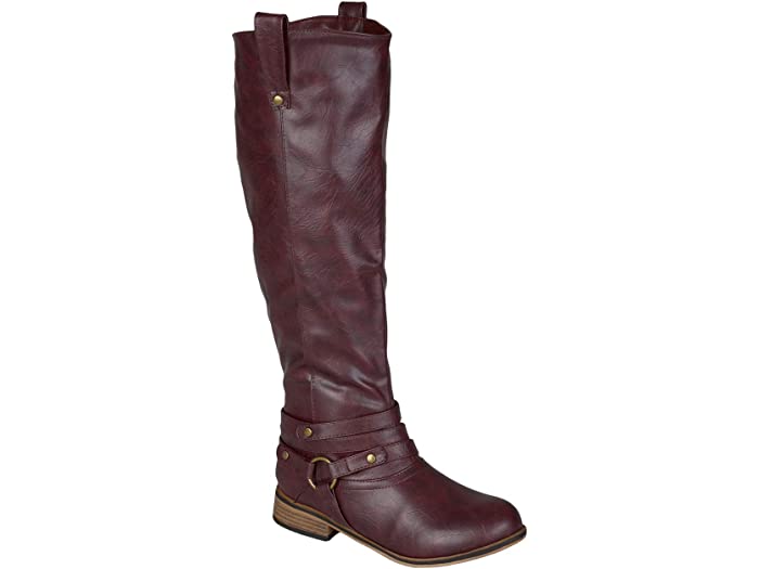 (取寄) ジュルネ コレクション レディース Journee Collection women Walla Boot - Extra Wide Calf Wine