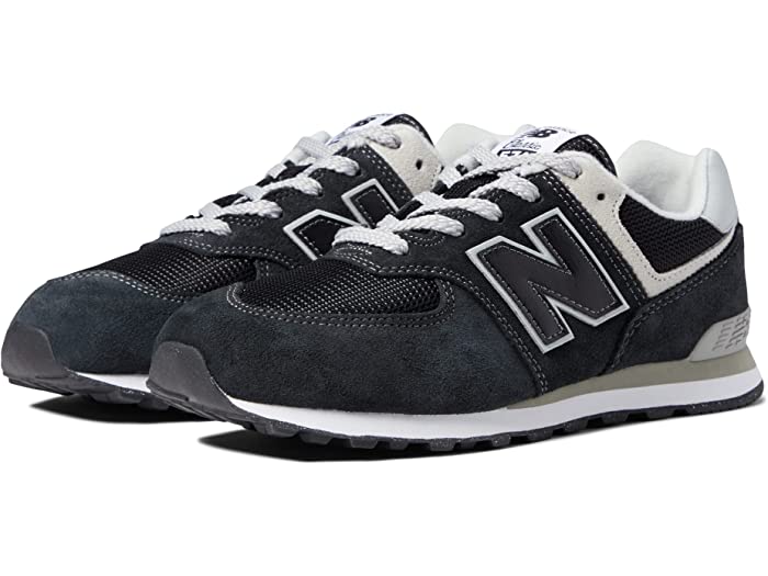 (取寄) ニューバランス キッズ ボーイズ New Balance Kids boys 574 (Big Kid) Black/White