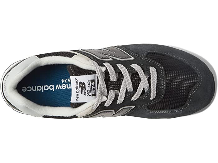 (取寄) ニューバランス キッズ ボーイズ New Balance Kids boys 574 (Big Kid) Black/White