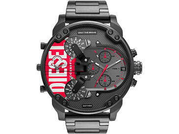 (取寄) ディーゼル メンズ Diesel men Mr. Daddy 2.0 Chronograph Watch - DZ7463 Black