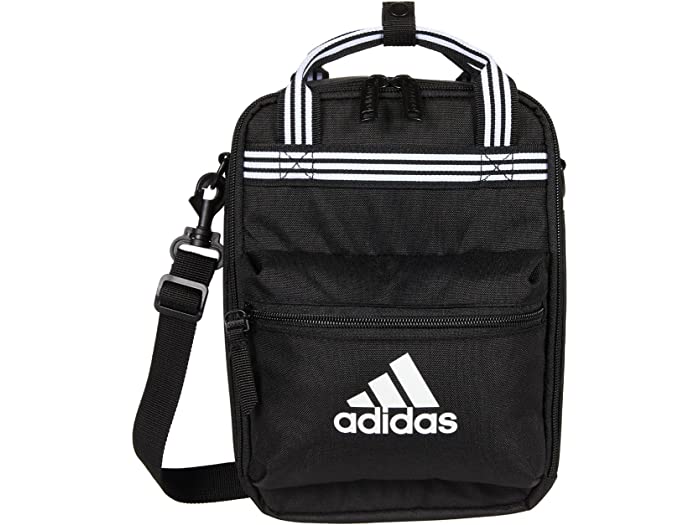 (取寄) アディダス adidas Squad Lunch Bag Black/White