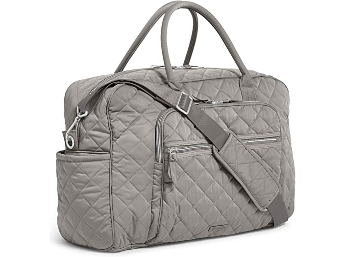 (取寄) ヴェラ ブラッドリー レディース Vera Bradley women Performance Twill Weekender Travel Bag Tranquil Gray