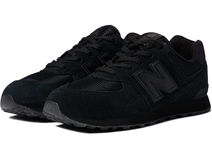 (取寄) ニューバランス キッズ ボーイズ New Balance Kids boys 574 (Big Kid) Black/Black