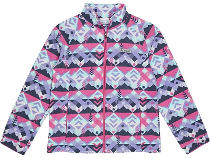 (取寄) コロンビア キッズ ガールズ Columbia Kids girls Benton Springs II Printed Fleece (Little Kids/Big Kids) White Checkpoint