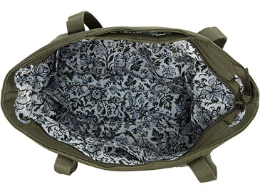 (取寄) ヴェラ ブラッドリー レディース Vera Bradley women Cotton Small Vera Tote Bag Climbing Ivy Green