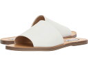 スティーブマデン (取寄) スティーブマデン レディース グレース スライド サンダル Steve Madden women Grace Slide Sandal White Leather