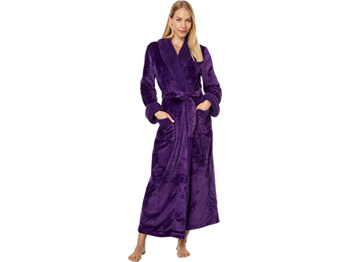 (取寄) ナトリ レディース プラッシュ シェルパ ローブ 52 Natori women Natori Plush Sherpa Robe 52" Amethyst