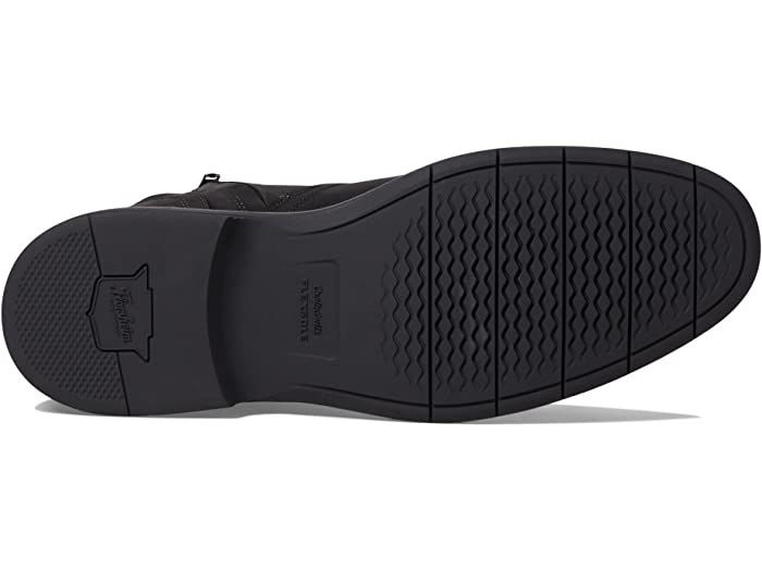 (取寄) フローシャイム メンズ ノーウォーク サイド ジップ ブーツ Florsheim men Norwalk Side Zip Boot Black Crazy Horse