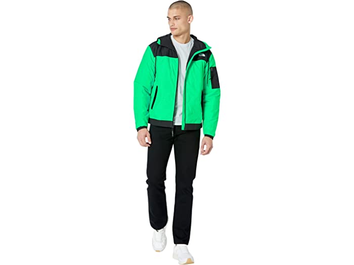 (取寄) ノースフェイス メンズ ハイレール ボンバー ジャケット The North Face men Highrail Bomber Jacket Chlorophyll Green/TNF Black