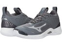 (取寄) ミズノ レディース ウェーブ モーメンタム 2 Mizuno women Wave Momentum 2 Grey