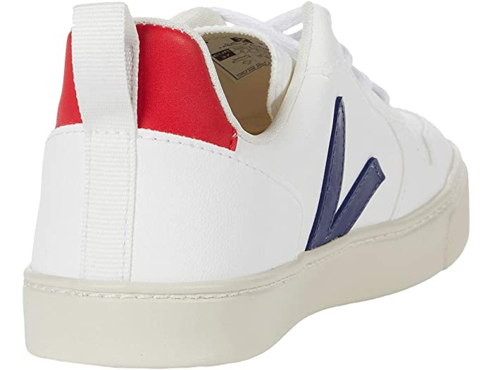 (取寄) ヴェジャ キッズ キッズ スモール V-10 レースズ (ビッグ キッド) VEJA Kids kids VEJA Kids Small V-10 Laces (Big Kid) White/Cobalt/Pekin