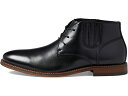 (取寄) ステイシー アダムス メンズ マックスウェル プレーン トゥ デミ ブーツ Stacy Adams men Maxwell Plain Toe Demi Boot Black