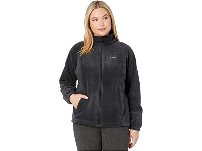 (取寄) コロンビア レディース プラス サイズ ベントン スプリングス フル ジップ Columbia women Plus Size Benton Springs Full Zip Black