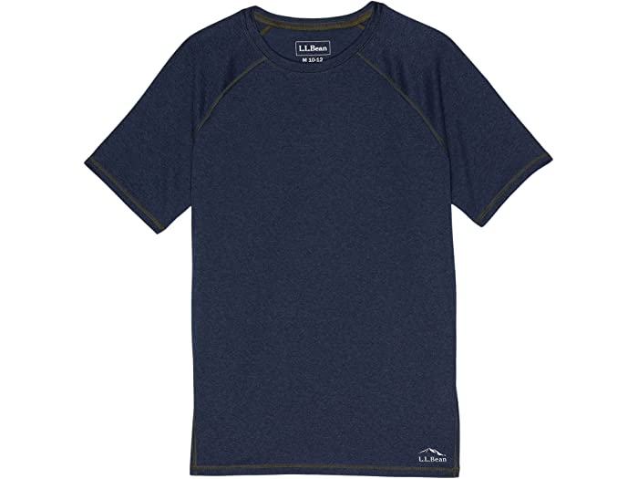 (取寄) エルエルビーン キッズ トレイル ティー ショート スリーブ (ビッグ キッズ) L.L.Bean kids L.L.Bean Trail Tee Short Sleeve (Big Kids) Carbon Navy