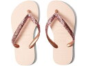 (取寄) ハワイアナス キッズ ガールズ スリム グリッター リ (トドラー/リトル キッド/ビッグ キッド) Havaianas Kids girls Havaianas Kids Slim Glitter II (Toddler/Little Kid/Big Kid) Ballet Rose/Golden Blush