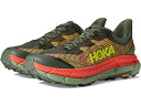 (取寄) ホカオネオネ メンズ マファテ スピード 4 Hoka men Hoka Mafate Speed 4 Thyme/Fiesta