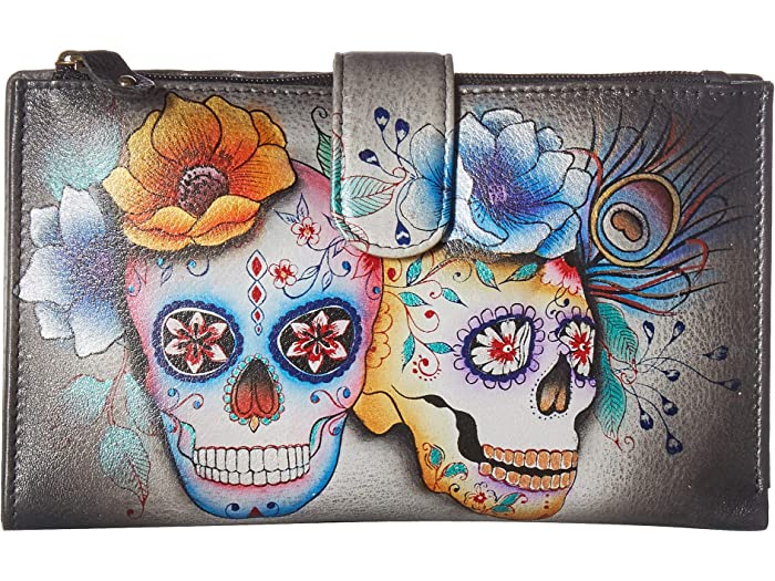 () AkVJ fB[X [W X}[gtH P[X Ah EHbg 1113 Anuschka women Anuschka Large Smartphone Case & Wallet 1113 Calaveras de Azcar