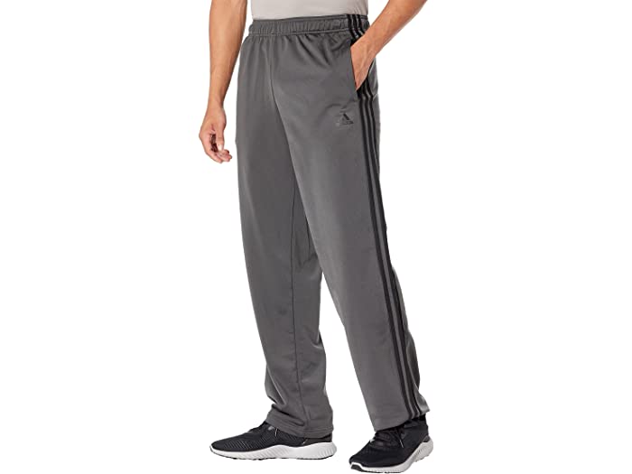() ǥ  å󥷥 3ȥ饤 ȥꥳå ץ إ ѥ adidas men adidas Essentials 3-Stripes Tricot Open Hem Pants Dark Grey/Solid Grey/Black