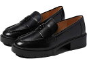 (取寄) コーチ レディース レア レザー ローファー COACH women COACH Leah Leather Loafer Black