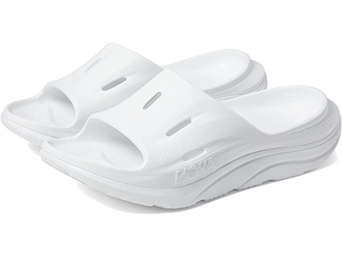 (取寄) ホカオネオネ オラ リカバリー スライド 3 Hoka Ora Recovery Slide 3 White/White