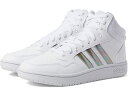(取寄) アディダス キッズ キッズ フープス ミッド (リトル キッド/ビッグ キッド) adidas Kids kids adidas Kids Hoops Mid (Little Kid/Big Kid) White/White/White