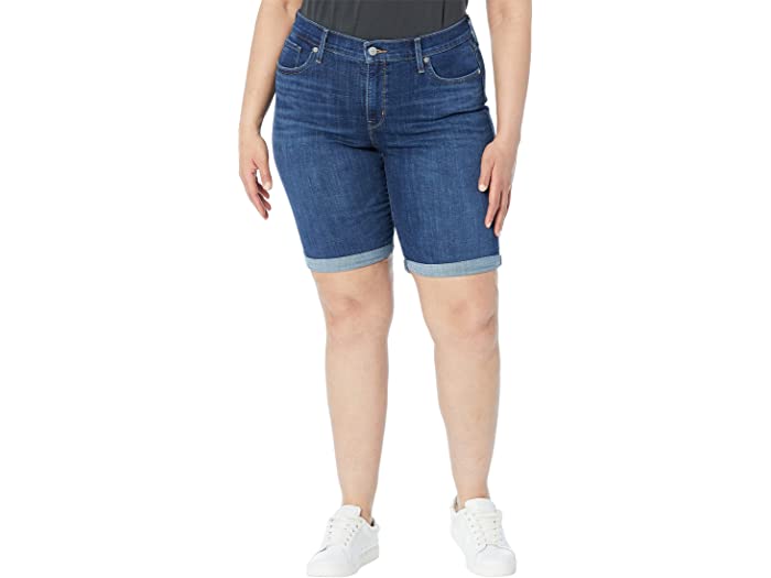 (取寄) リーバイス ウィメンズ レディース シェーピング バミューダ Levi's Womens women Levi's Womens Shaping Bermuda Lapis Midnight