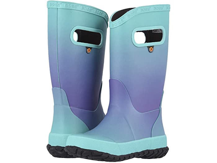 (取寄) ボグス キッズ ガールズ レイン ブーツ オンブル (トドラー/リトル キッズ/ビック キッズ) Bogs Kids girls Rain Boots Ombre (Toddler/Little Kid/Big Kid) Aqua Multi